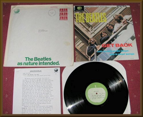 THE SOURCE - Acetates - Apple - Get Back promo album