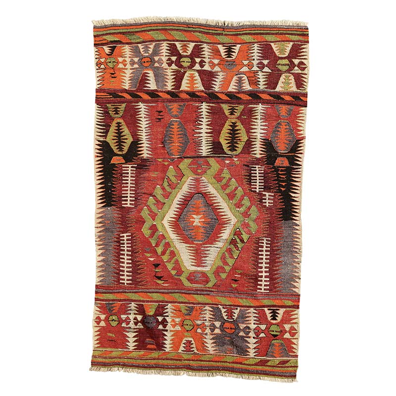 トルコのヴィンテージラグ -アナトリアキリム- | ボー・デコール