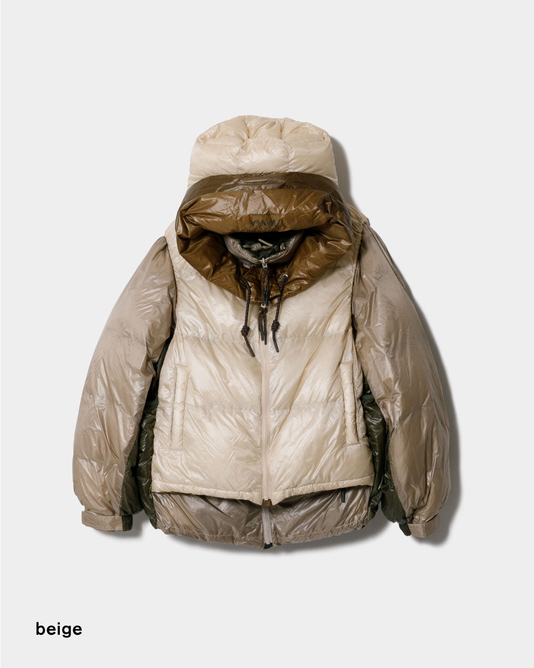NANGA multilayering down vest blouson – beautiful people online store