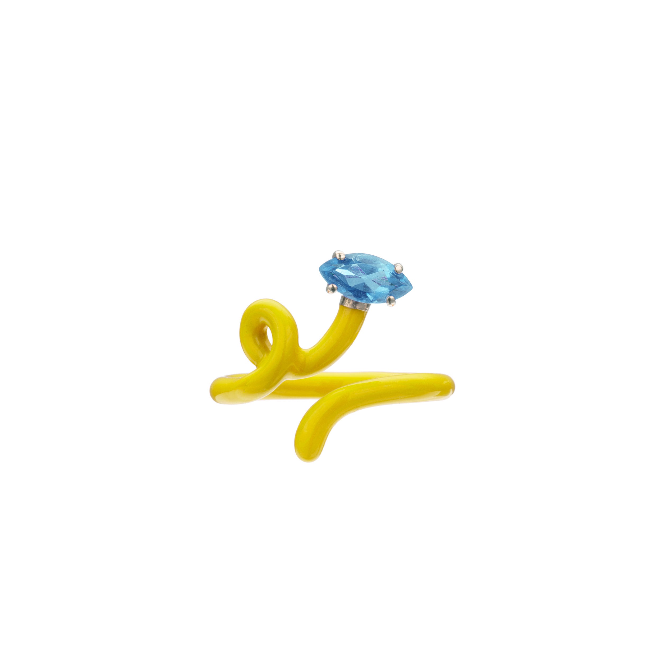 BABY VINE RING ~ IN YELLOW – Bea Bongiasca
