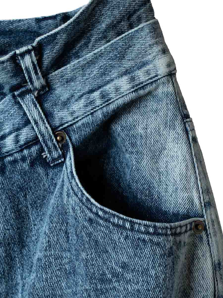 BEFTEY / ぽけふぉーギャルワーカーパンツ（ブルー）