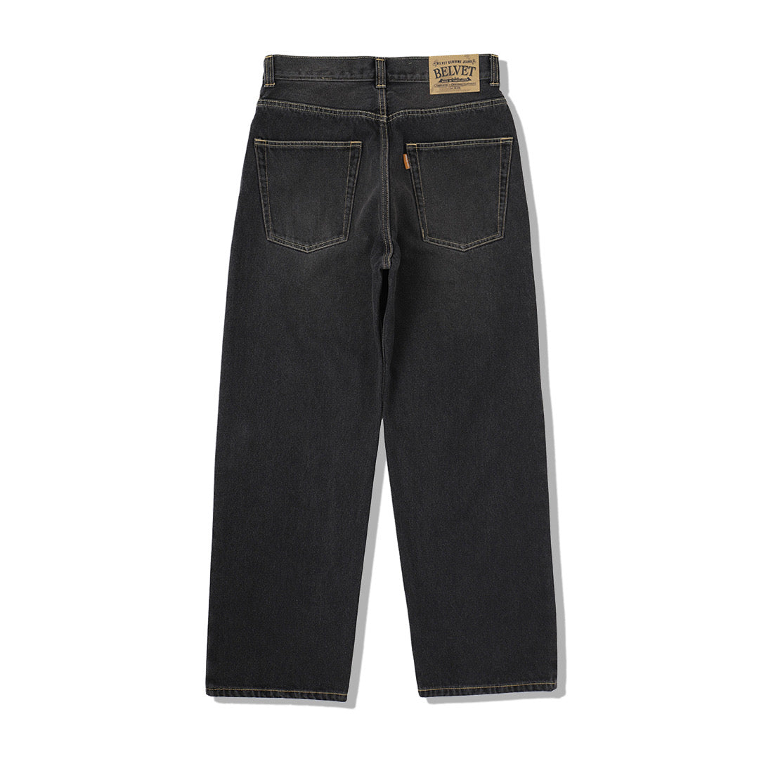 Washed Black Denim Set up / Pants – BELVET