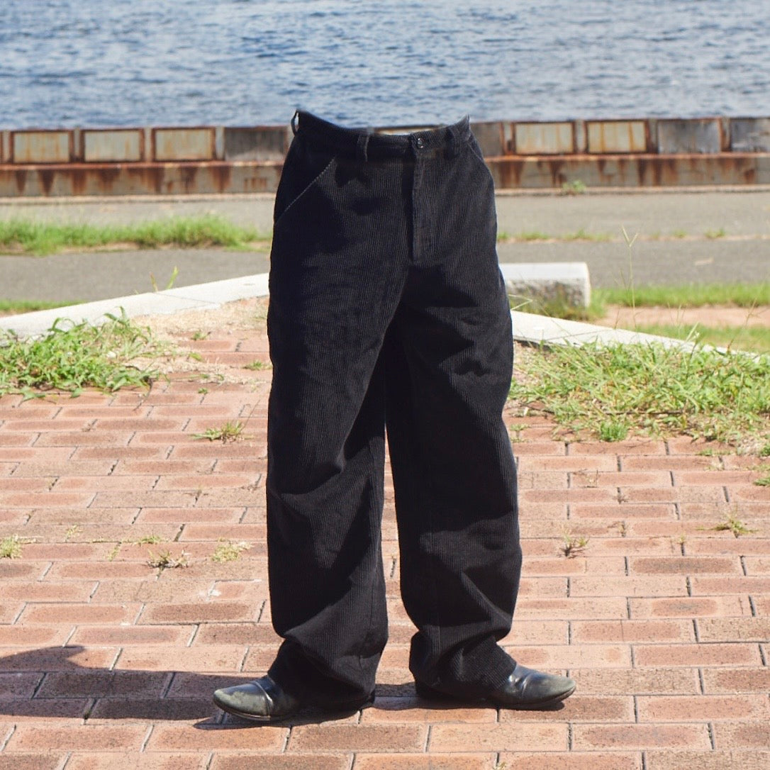 Corduroy washed painter pants – BELVET