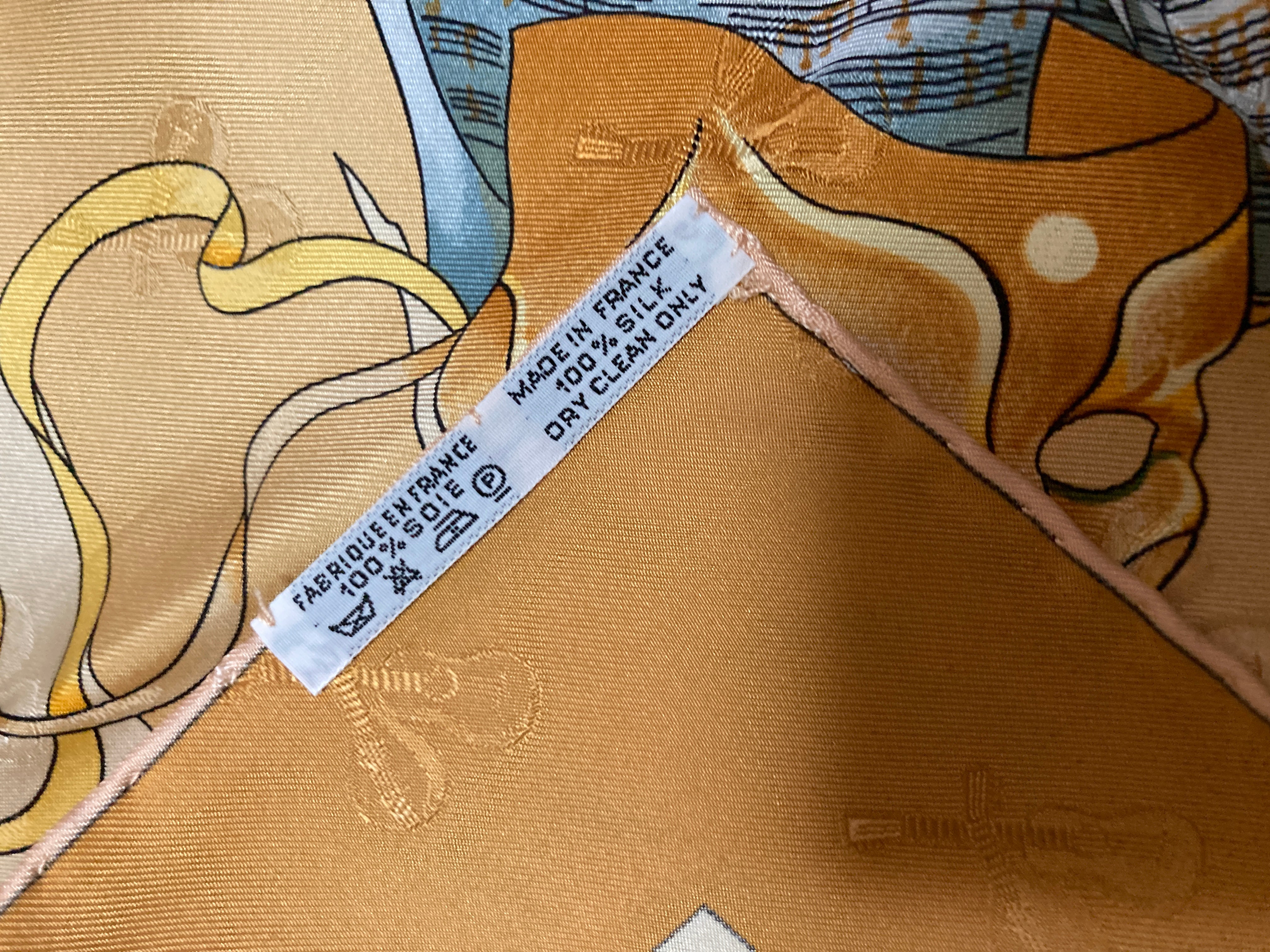 エルメス カレ90 スカーフ LE CARNAVAL DE VENISE（ベニスのカーニバル）