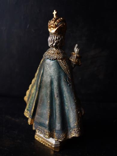 西洋アンティーク フランス 19世紀 プラハの幼子イエス像