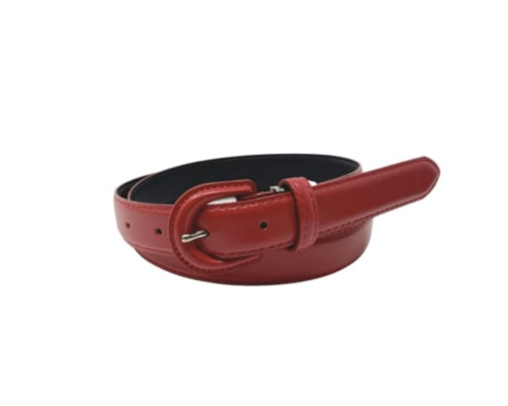 クルミバックルベルト レディースベルト belllabell オリジナル 牛革