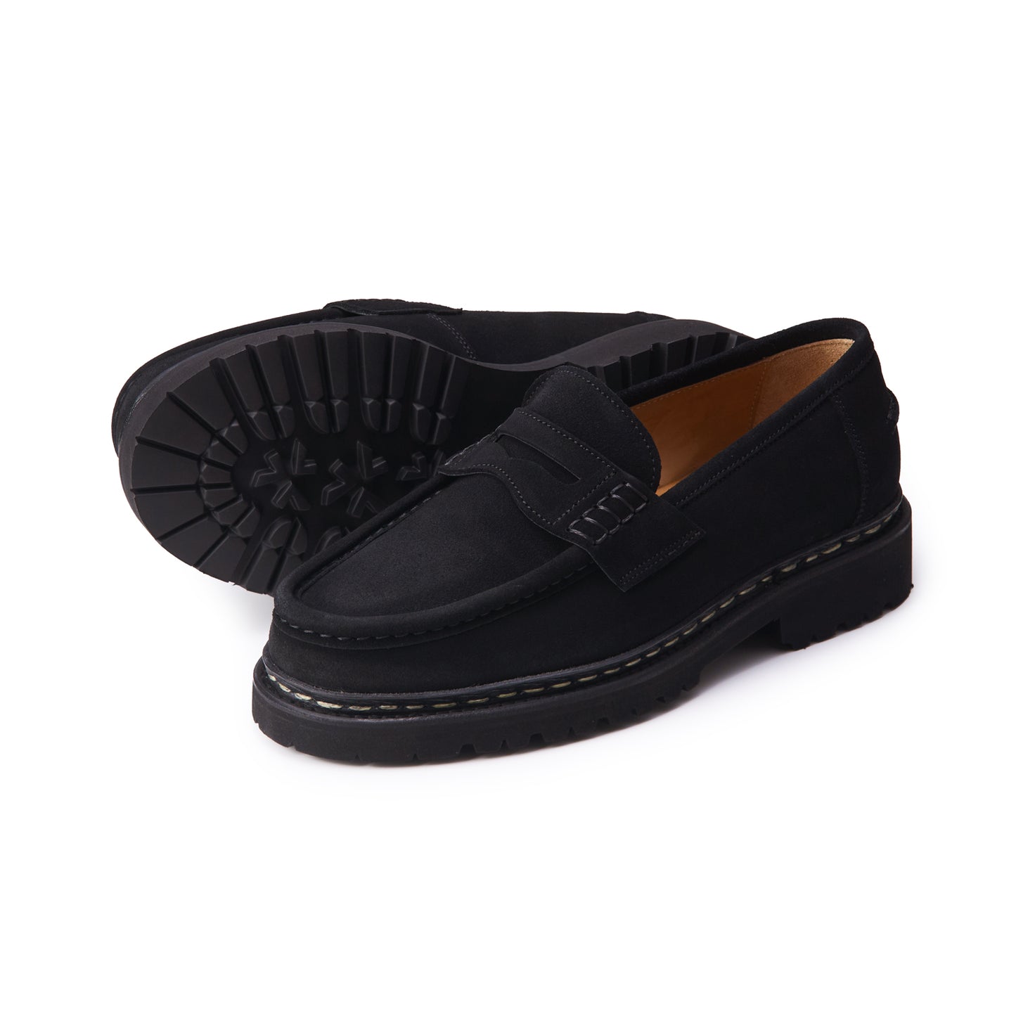 Berwick1707 | コインローファー スエード | 5293SBVLBK – バー