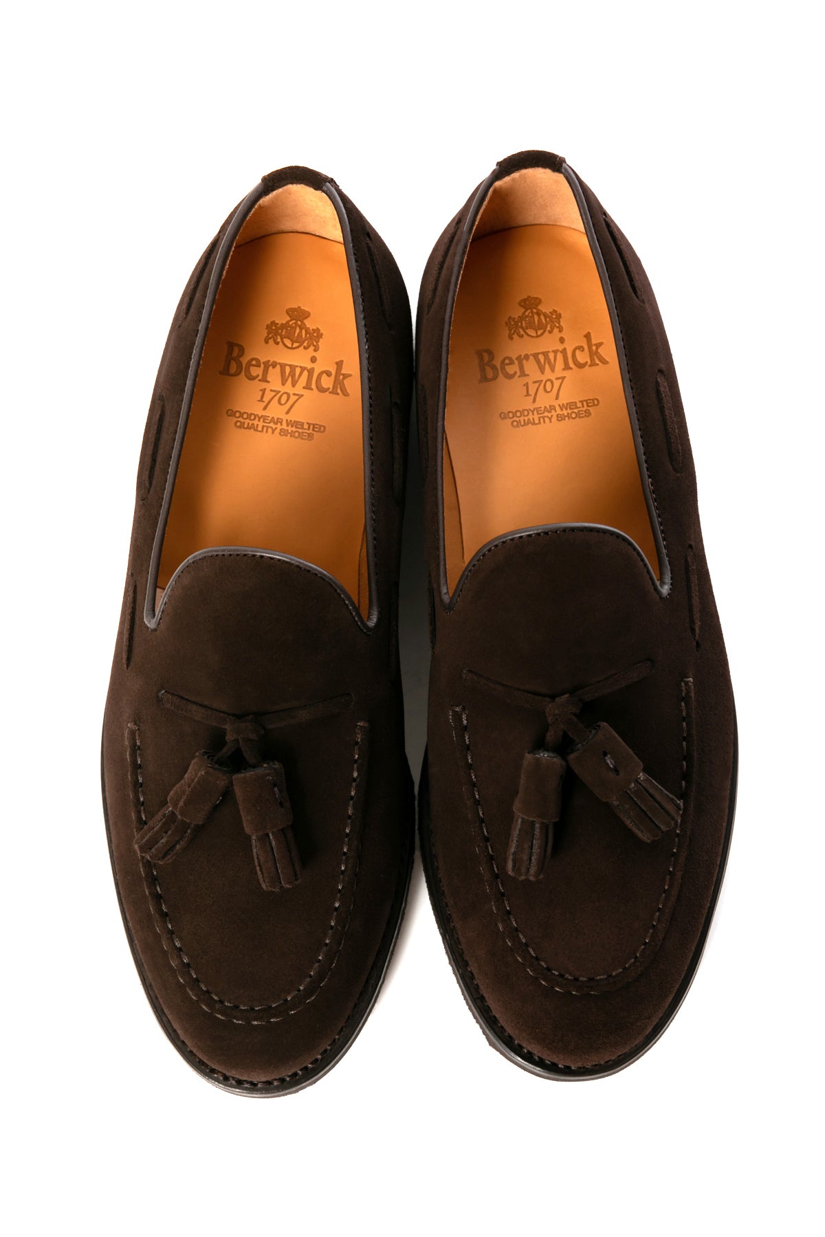 Berwick1707 | タッセルローファー スエード | 8491SBVIDB – バー