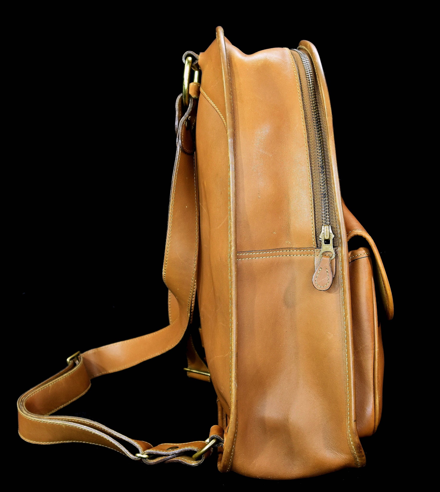 Ghurka Marley Hodgson 1990 Rucksack No. 33 Saddle Tan Leather