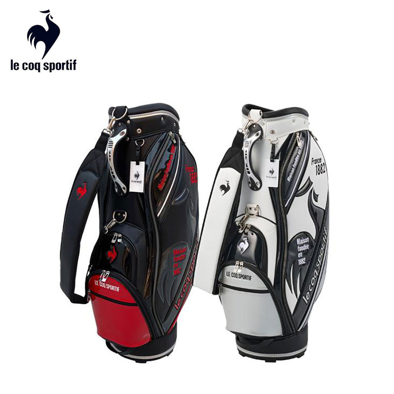 Le coq sportif ビッグロゴデザイン 大口径キャディバッグ 9.0型 25SS
