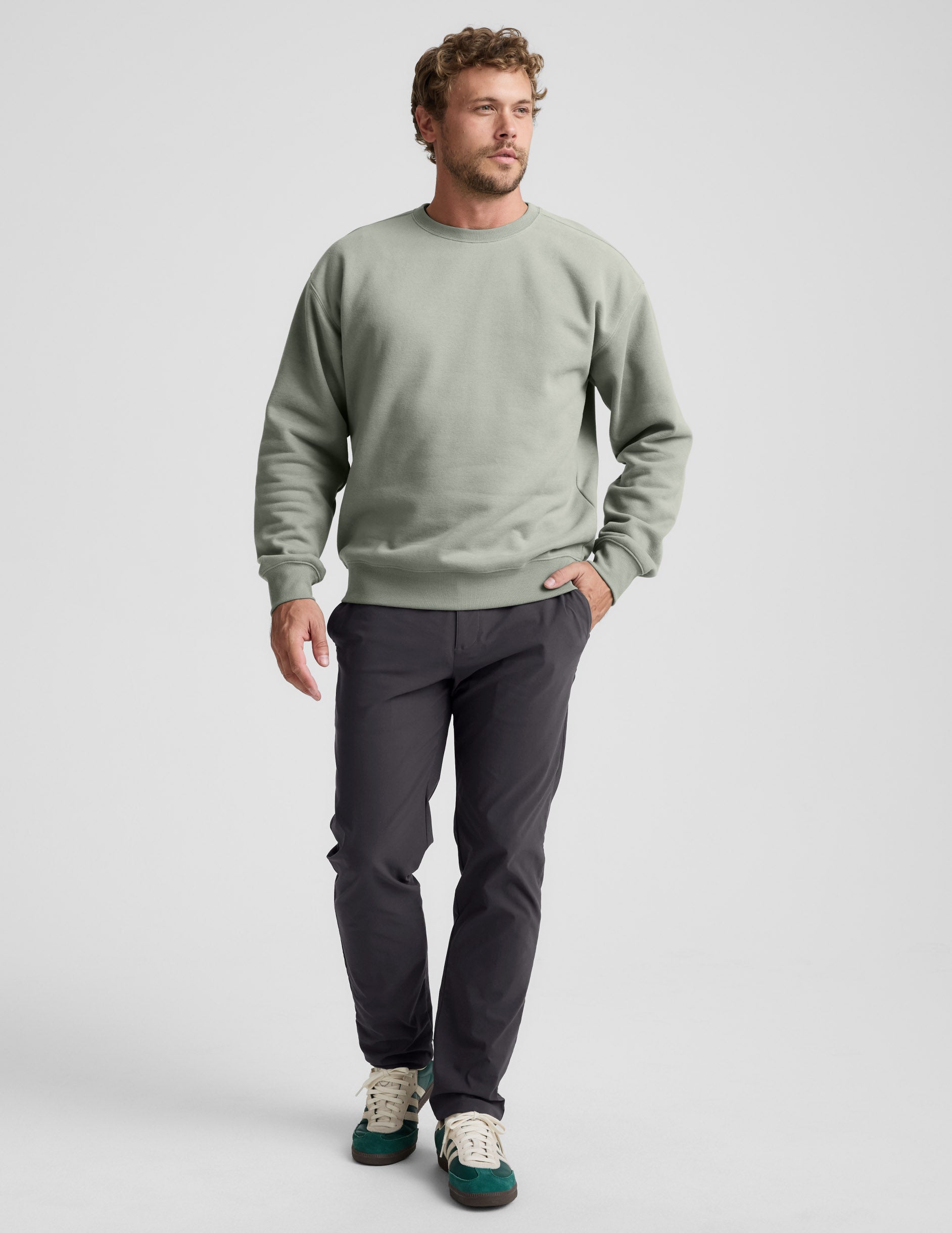 LuxeFleece Crewneck Men's Pullover | Beyond Yoga