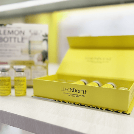 Genuine Lemon Bottle Ampoule Solution, 10ml x 5 Bottles (For