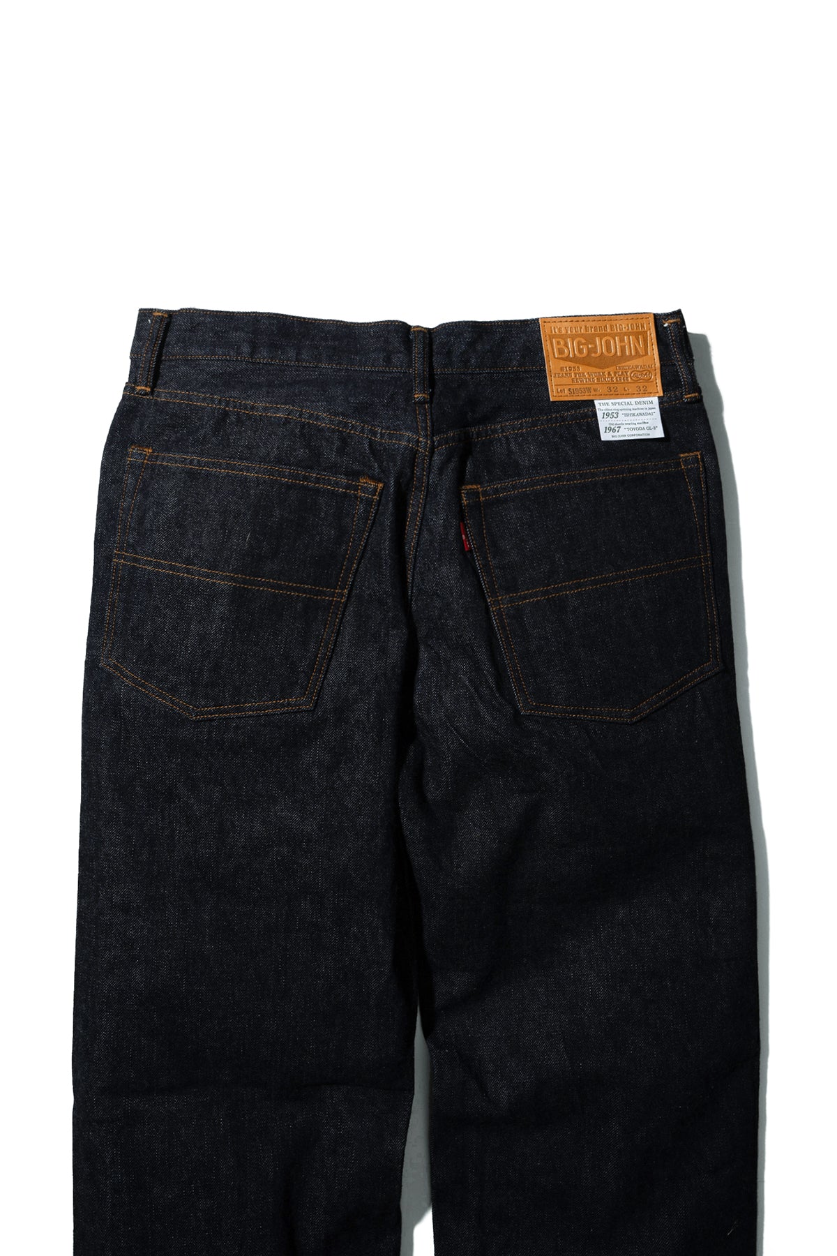 S1953W (001) ISHIKAWADAI DENIM REGULAR STRAIGHT – BIG JOHN【公式