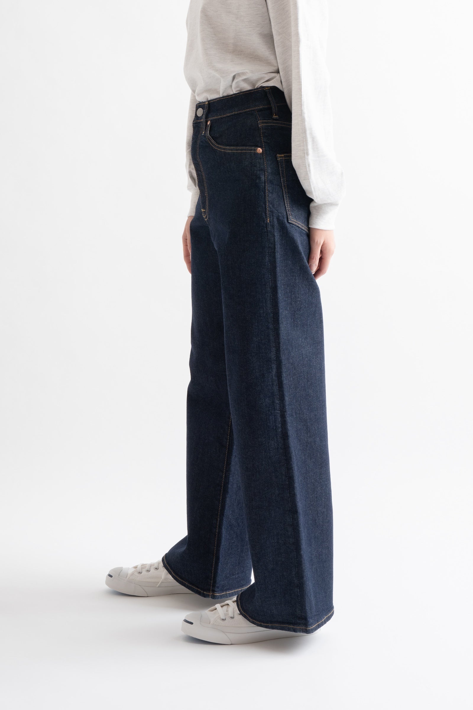 MML203N (001) BIG JOHN ワイドフレアカットジーンズ – BIG JOHN【公式