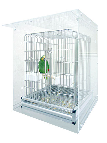 9991880【More Style】アクリルケージケースSLIM・折り畳み式扉ありM