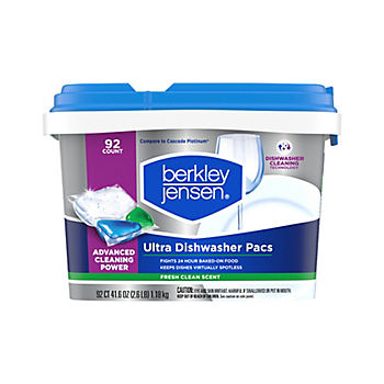 Berkley Jensen Ultra 4 in 1 Dishwasher Pacs 92 ct | BJ's Wholesale