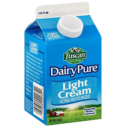 DAIRY PURE LIGHT CREAM / 16 FL OZ – Brooklyn Fare