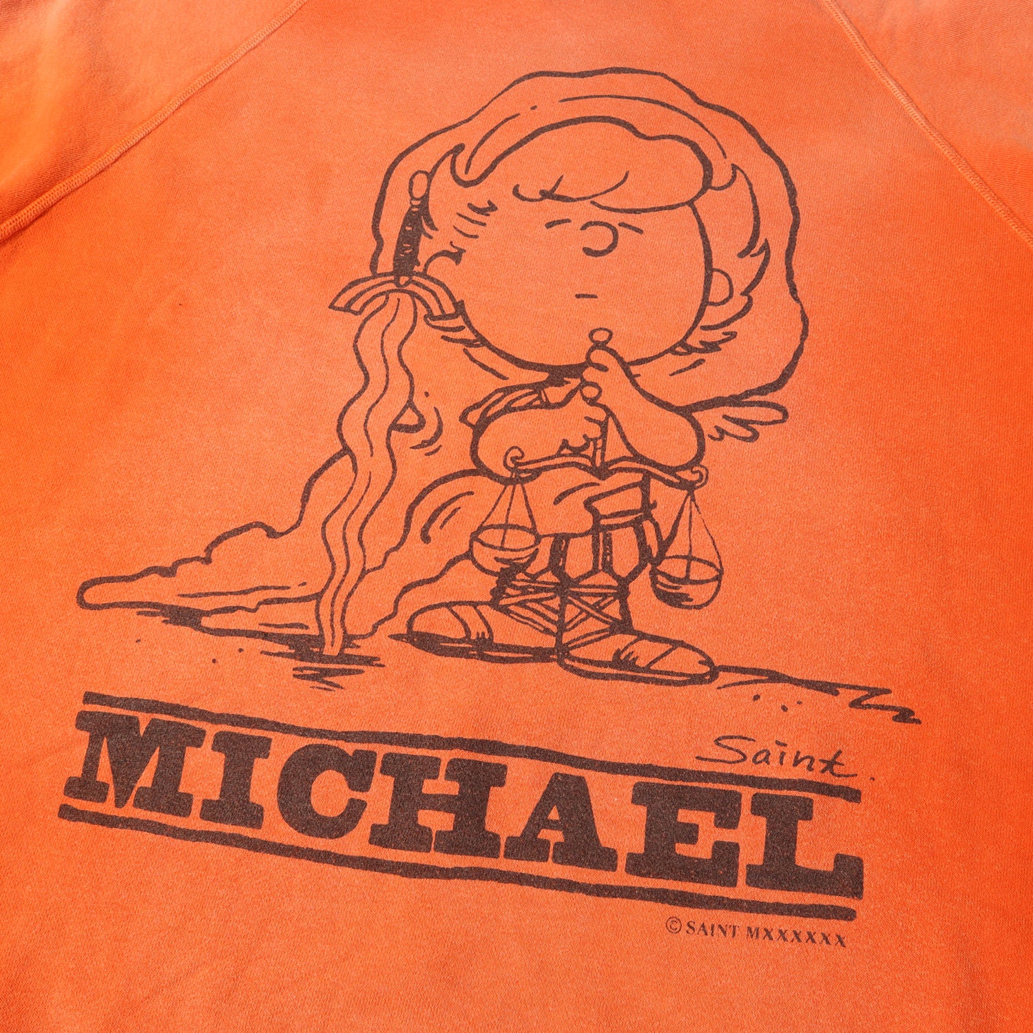SAINT MICHAEL (セントマイケル) 23AW ヴィンテージ加工 スヌーピー