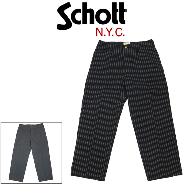 正規取扱店 Schott (ショット) 6910003 STRIPE FRISCO PANTS