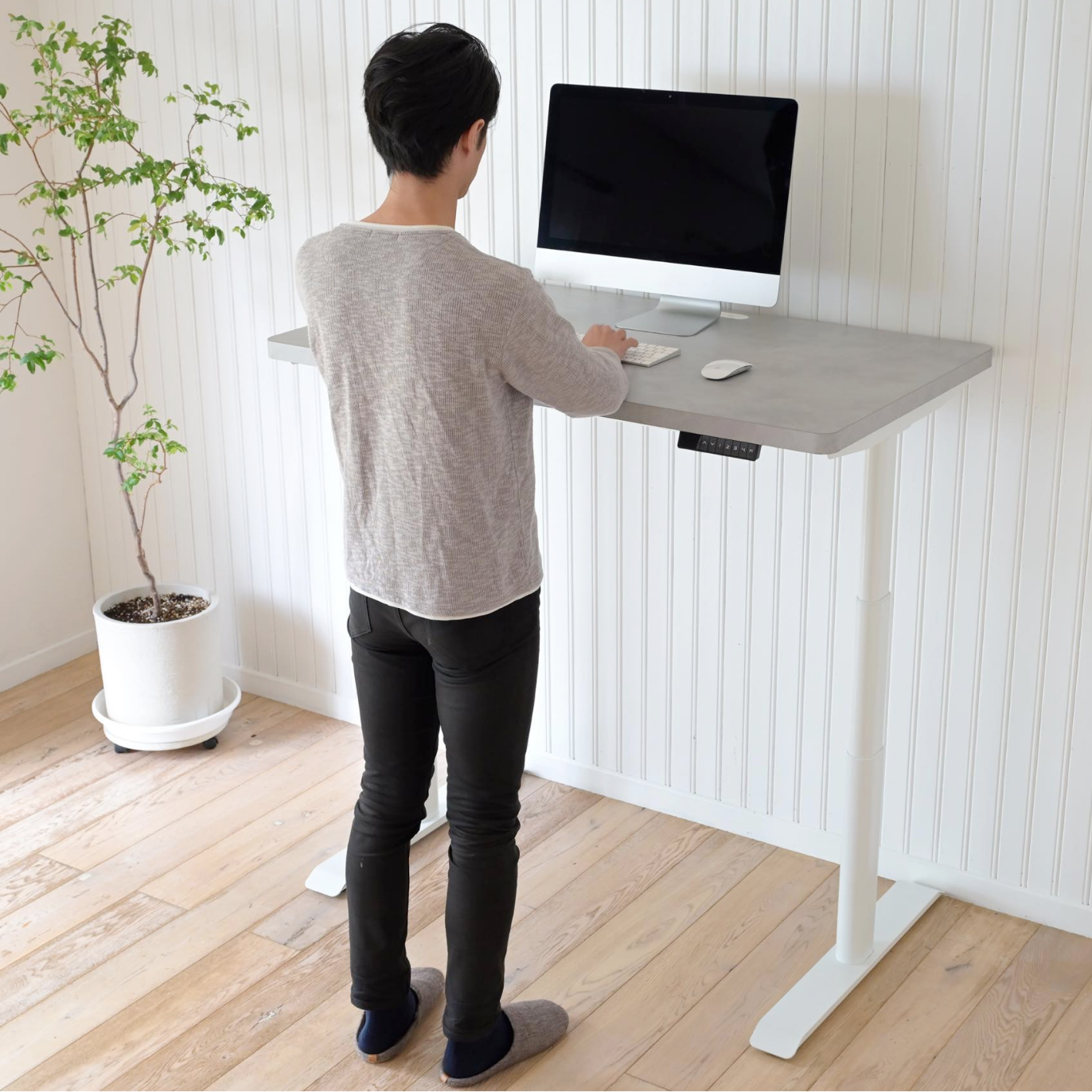 山善の電動昇降デスク｜TOPページ｜YAMAZEN