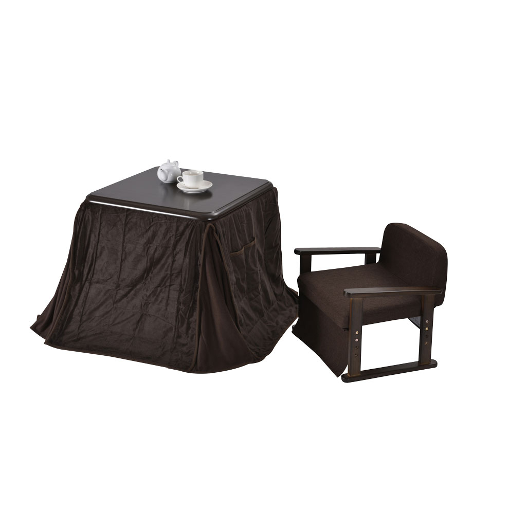 商品情報_高さの調節ができる一人用こたつセット（70×50cm） | 山善の