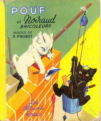 カロリーヌ絵本/プフとノワロー・フランス語（ピエール・プロブスト