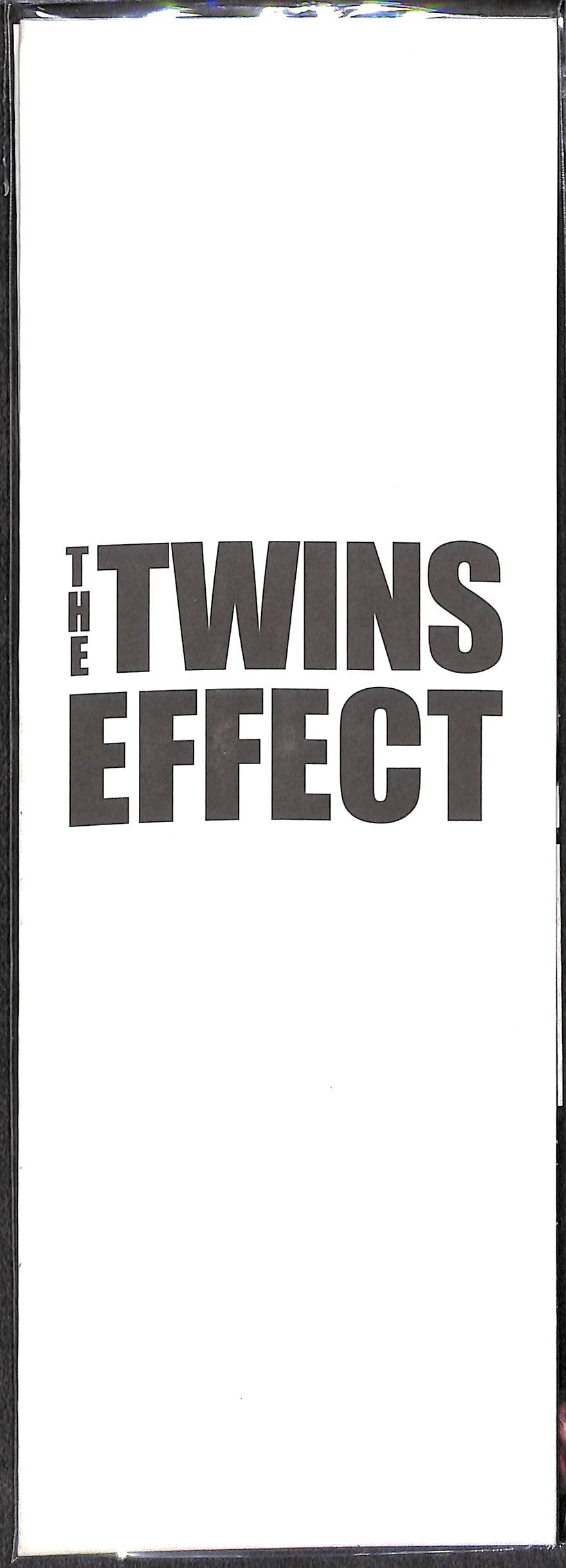 映画パンフレット】ツインズ・エフェクト (2003年 / 中国) シャーリー