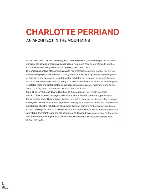 Charlotte Perriand, An Architect in the Mountains, English edition
