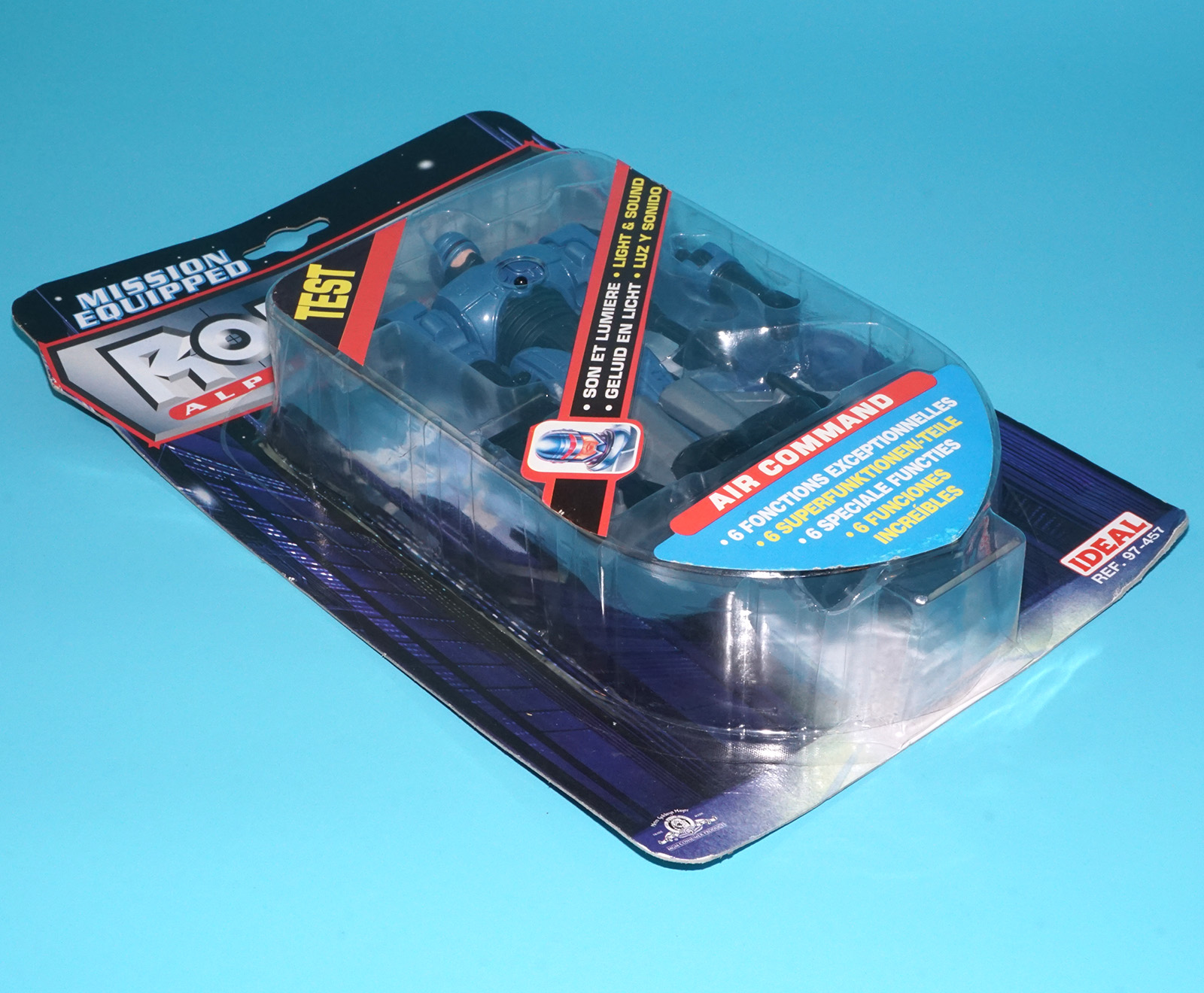 ROBOCOP ALPHA COMMANDO AIR COMMAND MOC MOSC EURO CARD 1998 IDEAL