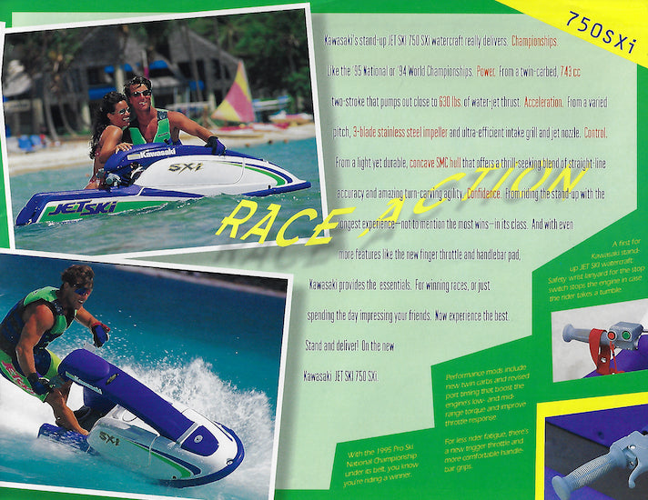 Kawasaki 1996 Jet Ski Brochure – SailInfo I boatbrochure.com