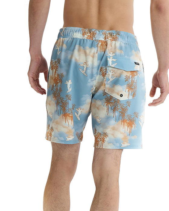 OUTLET】RVCA メンズ ELASTIC BS ボードショーツ 【2025年夏モデル】