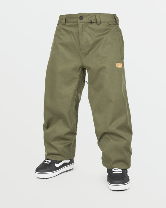 OUTLET】VOLCOM Mens Arthur 20K Pants - Ivy