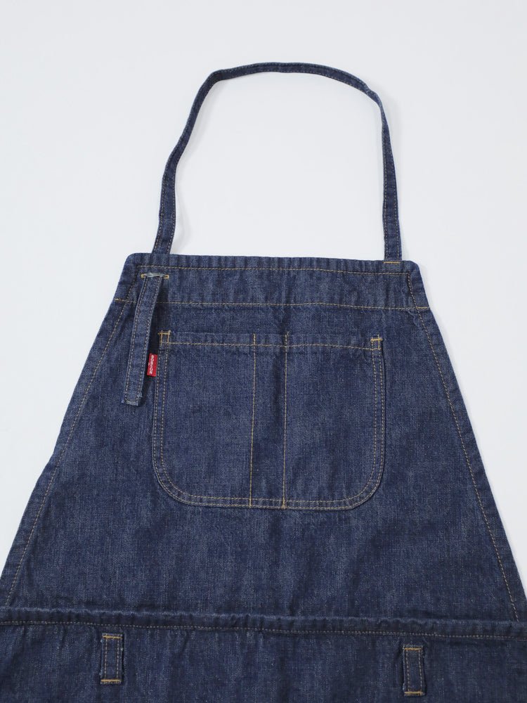 2WAY Denim Apron Zimbabwe Yarn x Okayama Weave Denim [10oz