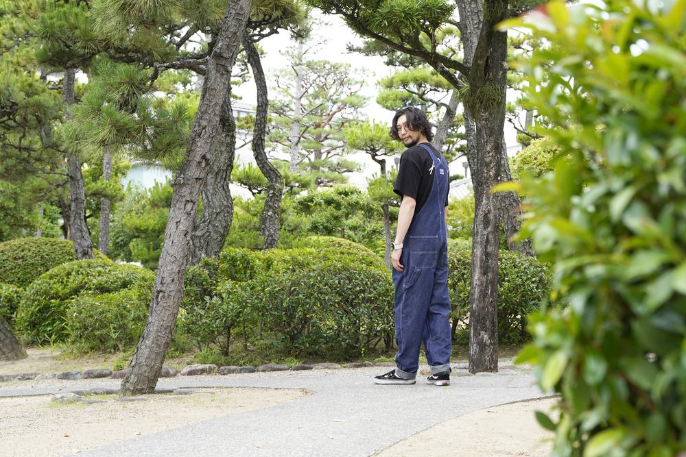 デニムオーバーオール サロペット インディゴカラー ユニセックス