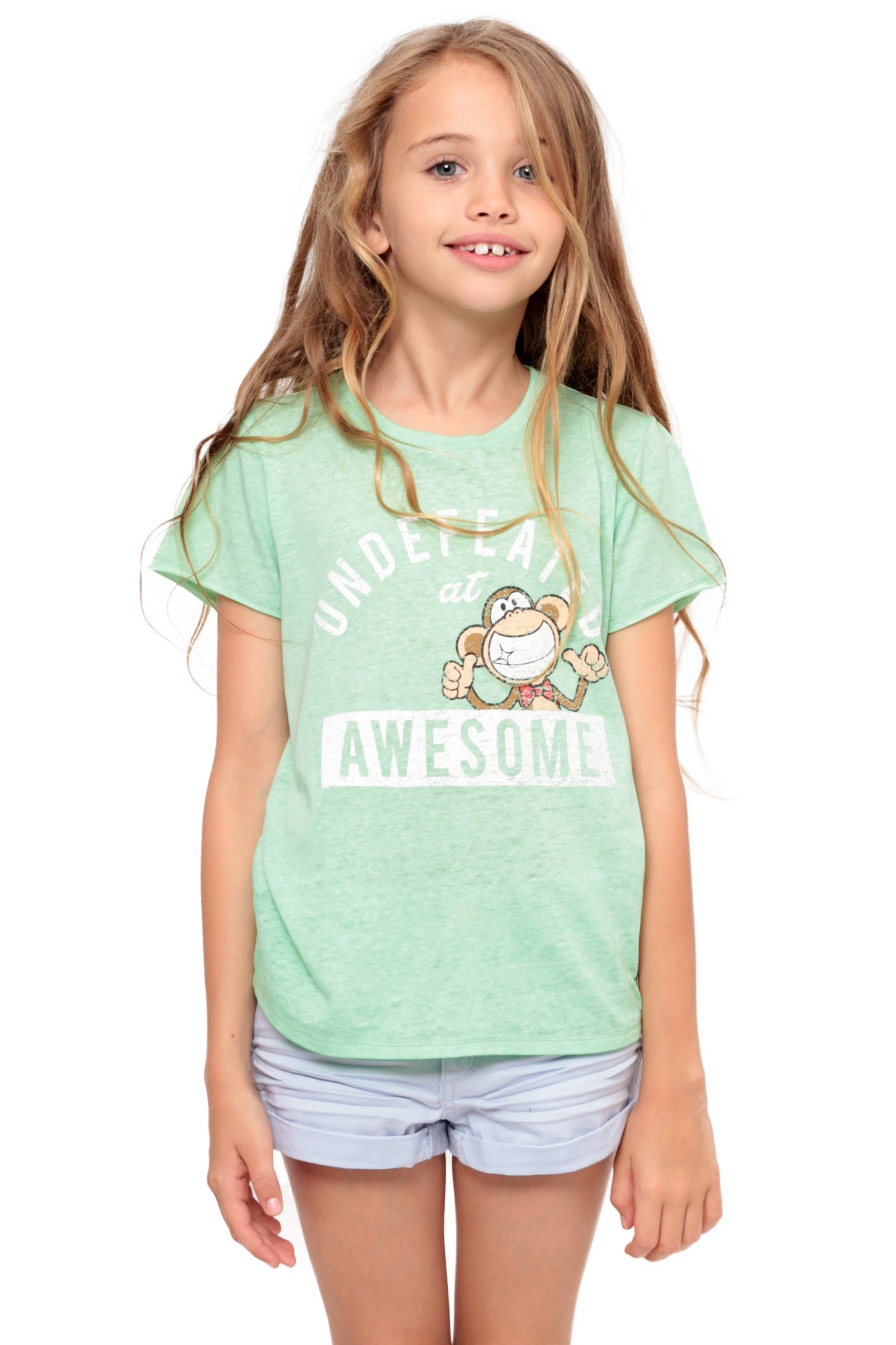 Bobby Jack Undefeated At Awesome | Girls Crop Top - Mint – Bobby