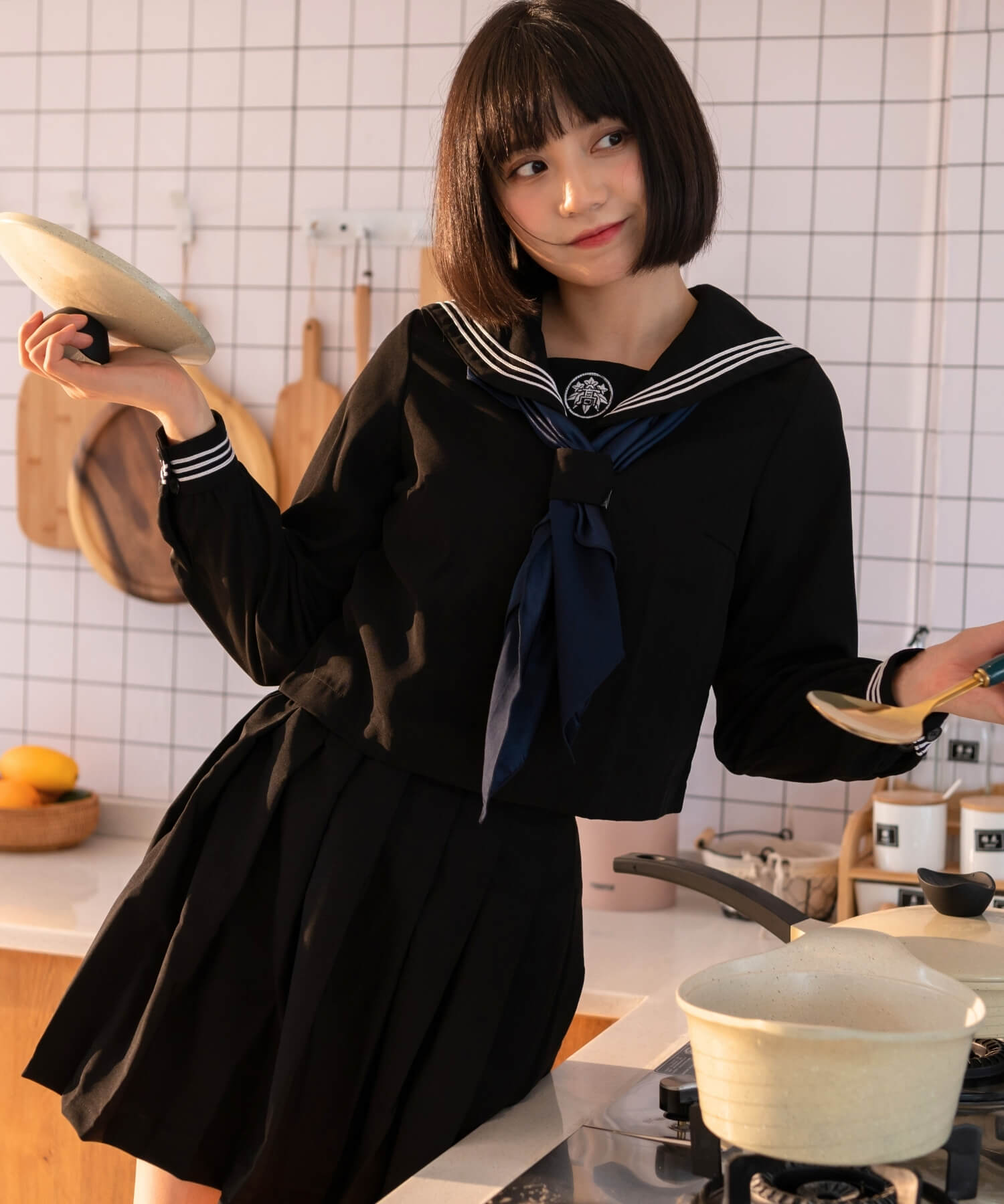 黒紺セーラー | BODYLINE & LunaBelle