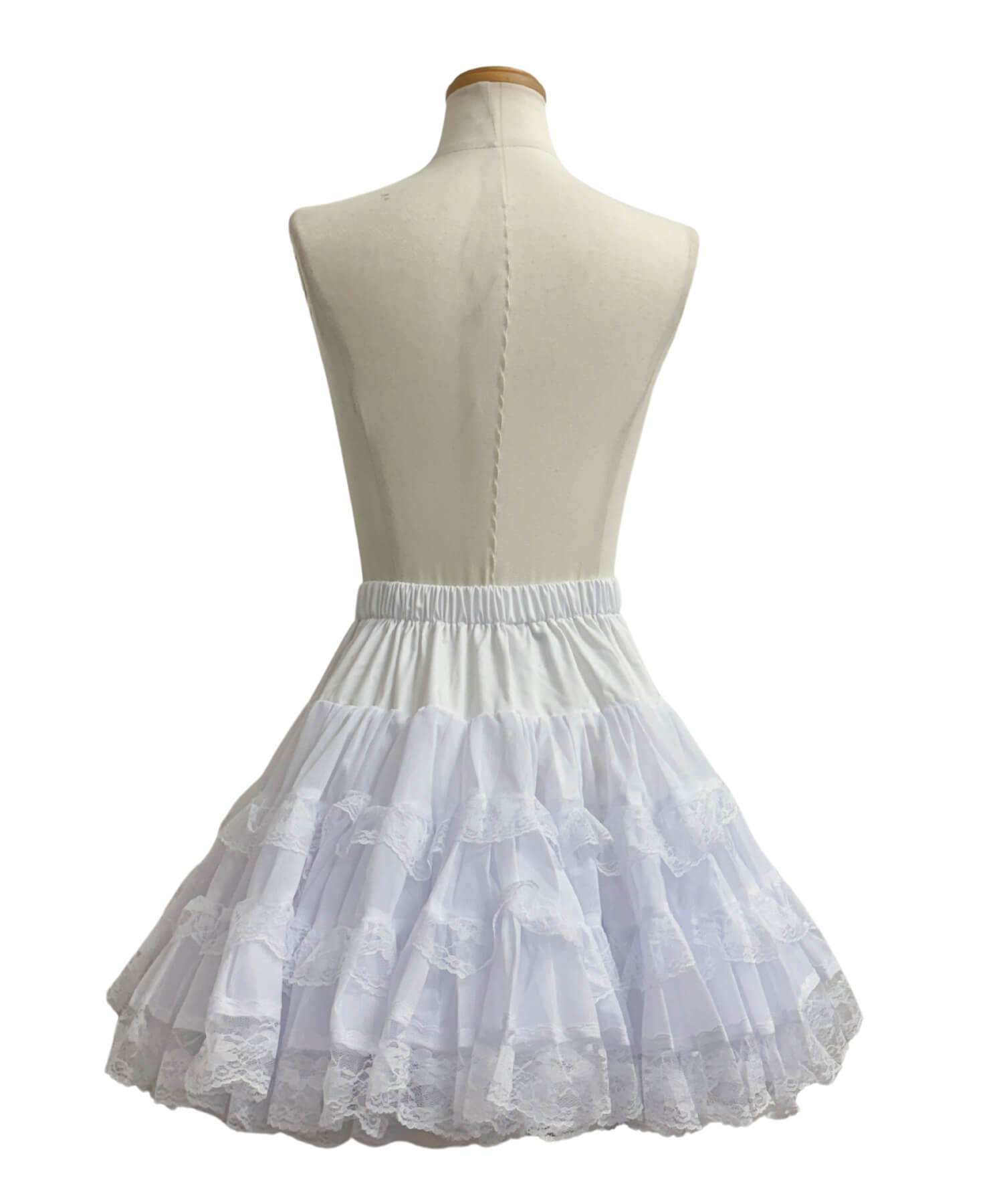 ミディ丈ボリューミーレースパニエ | BODYLINE & LunaBelle