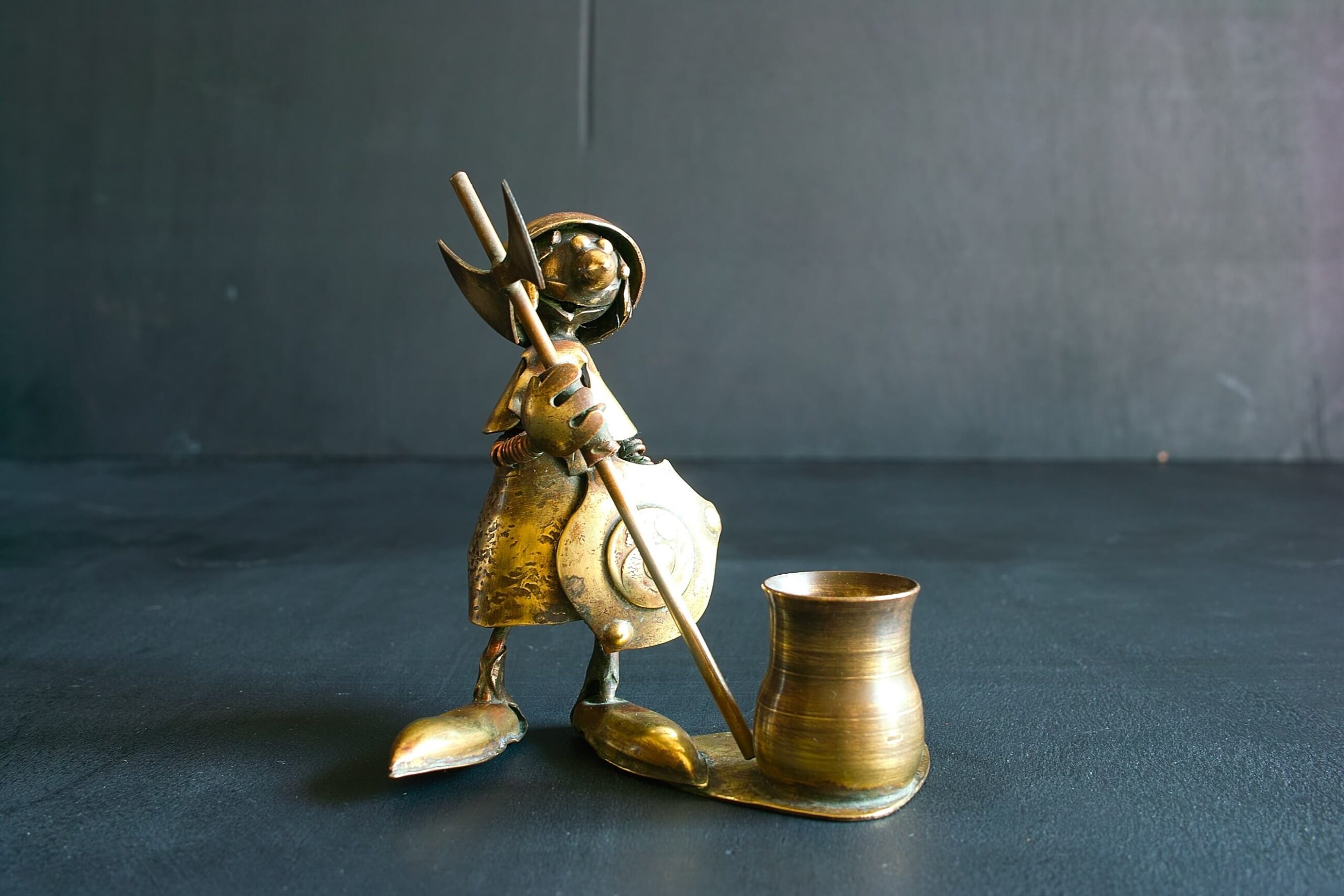 No.7589「メタルアートオブジェ：MAGDA i ANDRZEJ Nowakowscy」SOLD