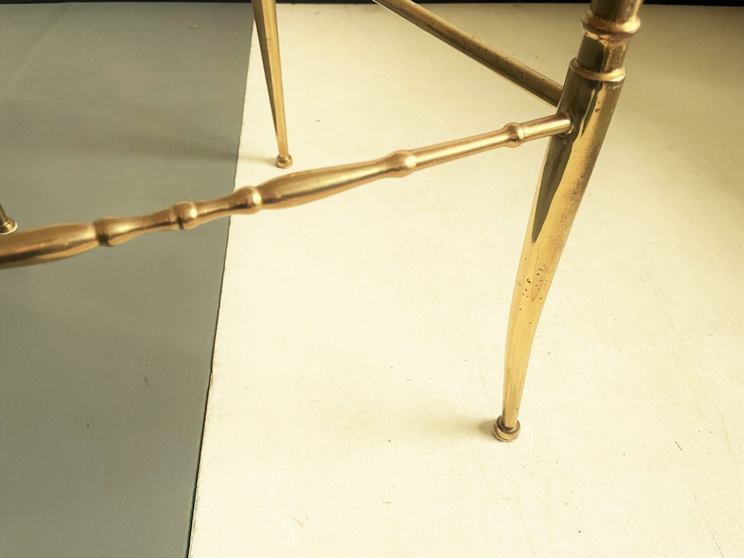 No.9512「キアヴァリチェア：真鍮×ファブリック」SOLD | ボルトナット