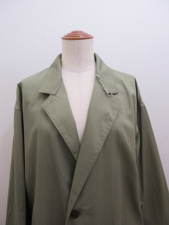 Y's YOHJI YAMAMOTO (ワイズ ヨウジヤマモト) コットンツイル左衿