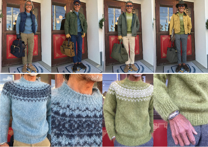 商品一覧 :: Harley of Scotland Bespoke Mohair Knit