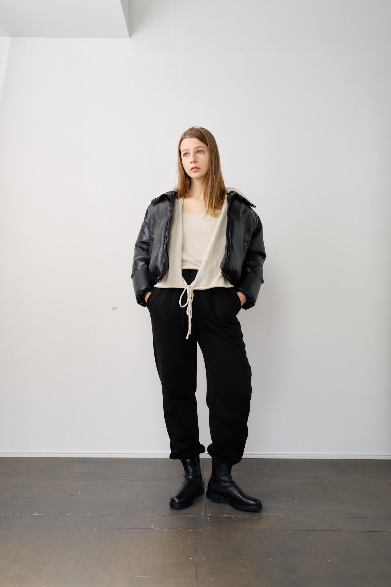 レザーダウンジャケット – DALI GOAT