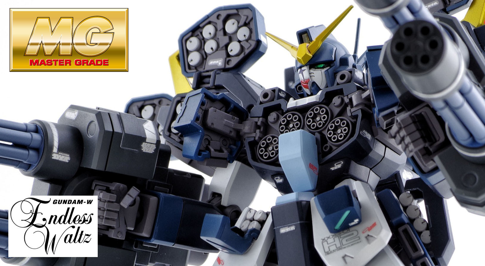 完成レビュー】MG 1/100 ガンダムヘビーアームズ改 EW版 改修塗装品