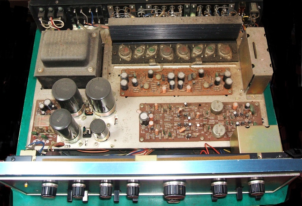 SANSUI・AU－7500（ﾌﾟﾘﾒｲﾝ・ｱﾝﾌﾟ）修理記① | たもつ