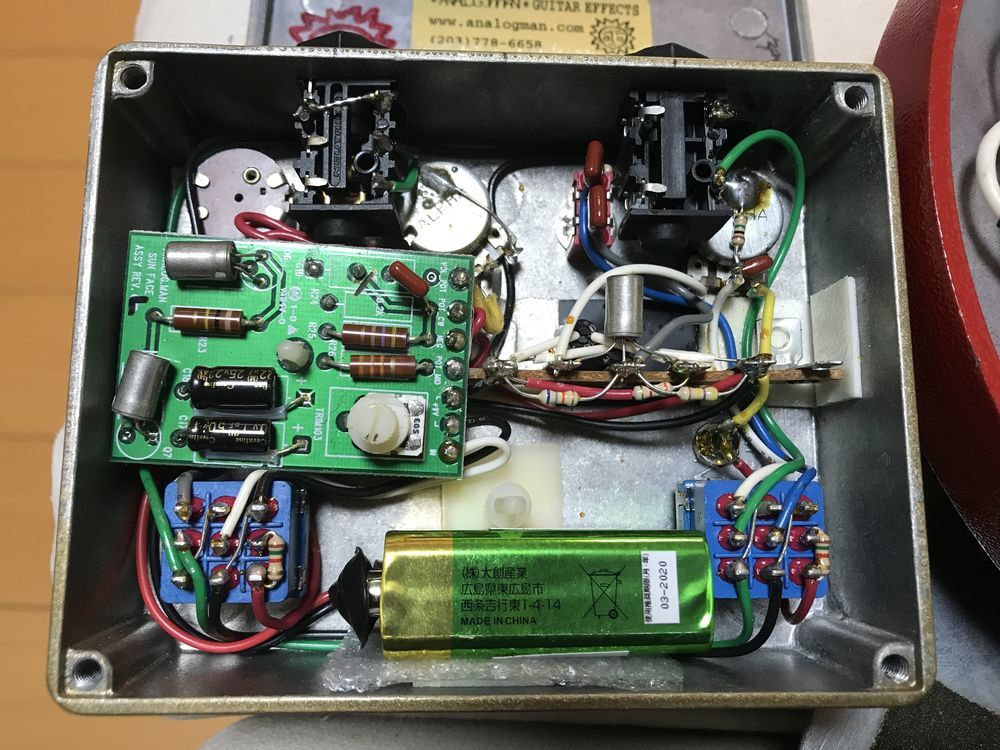 FuzzFace系 クローン ゲルマニウム ファズ NKT275 ② FUZZ FACE NKT275