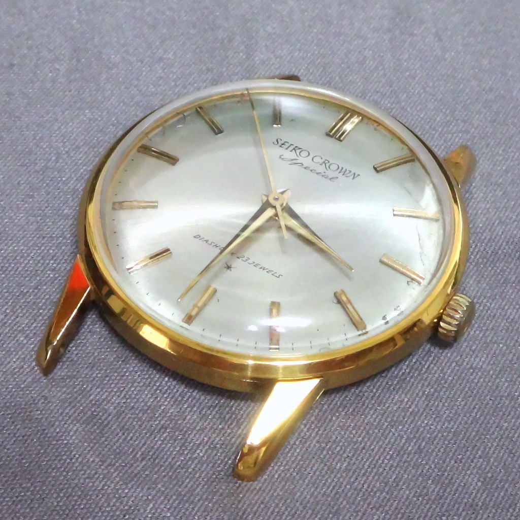 オールドのプラ風防 - 趣味の古時計