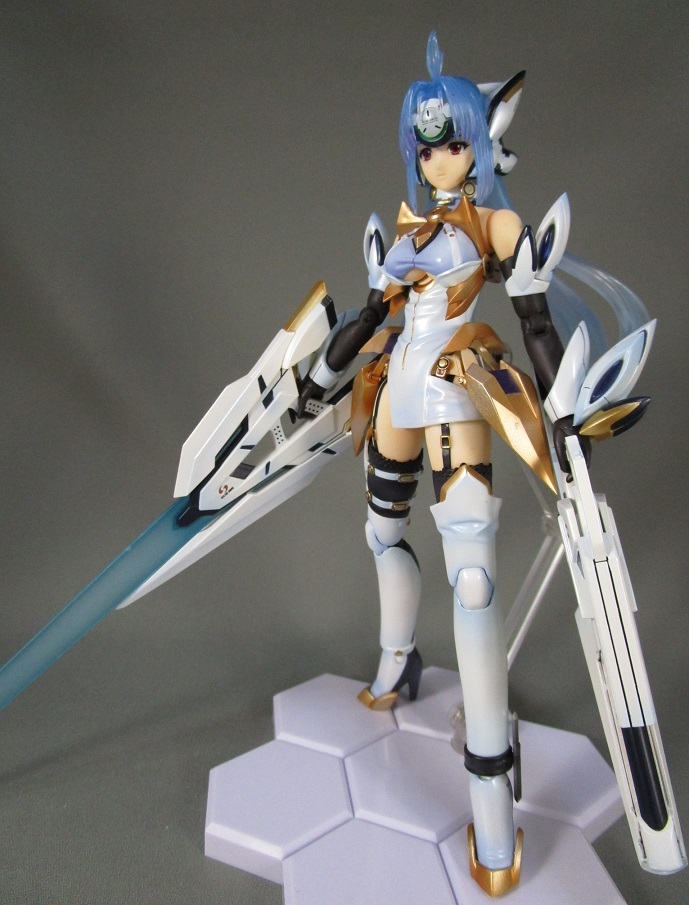 玩具レビュー アルメカ Xenosaga Ⅲ KOS-MOS Ver.4 - 金のおにぎり玩具箱