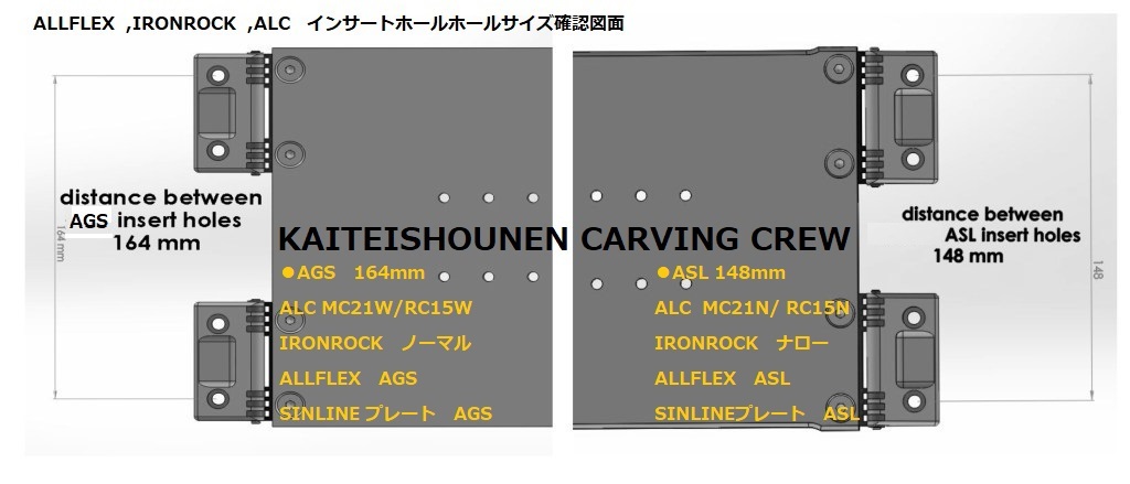 22-23NEWモデル ALC PLATE(ALCプレート） MC21 | 海底少年カービング