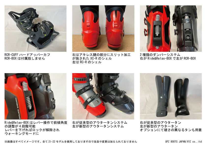 24-25ニューモデル UPZ(ユーピーゼット)スノーボードハードブーツ RC