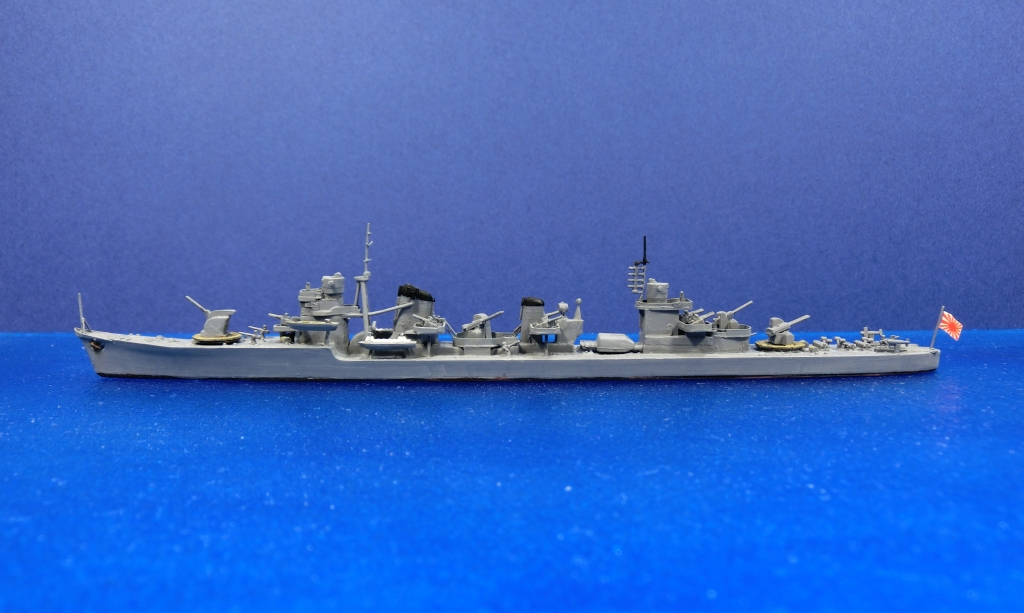 ハセガワ1/700 駆逐艦「夕雲」使用「防空駆逐艦 山雨」 | 出戻りプラモ